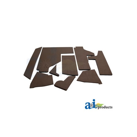 A & I Products Cab Upholstery Kit, Brindle Brown 34" x13" x4" A-CKT325